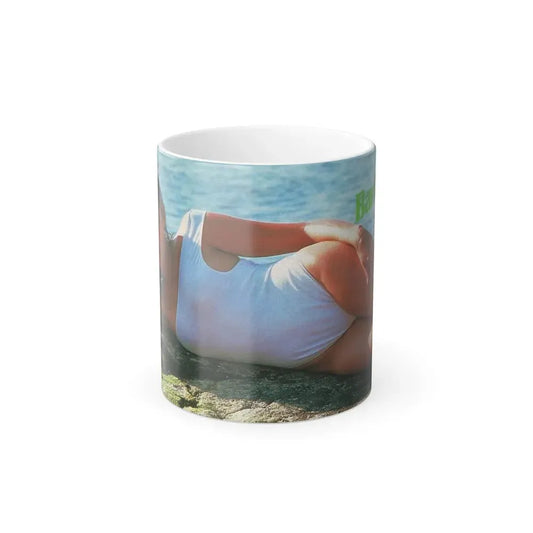 Barbara Carrera #122 (Vintage Female Icon) Color Changing Mug 11oz 11oz - Go Mug Yourself