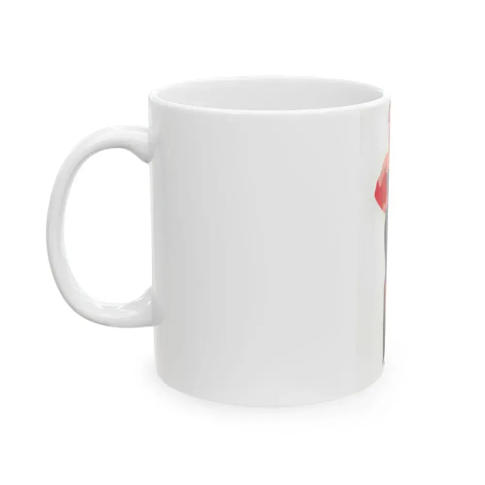 Barbara Carrera #123 (Vintage Female Icon) White Coffee Mug - Go Mug Yourself