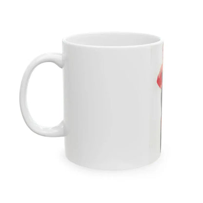 Barbara Carrera #123 (Vintage Female Icon) White Coffee Mug - Go Mug Yourself