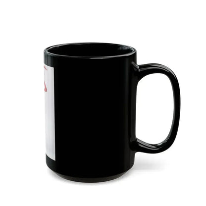 Barbara Carrera #125 (Vintage Female Icon) Black Coffee Mug - Go Mug Yourself