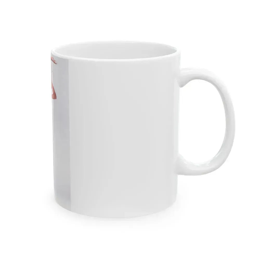 Barbara Carrera #125 (Vintage Female Icon) White Coffee Mug - Go Mug Yourself