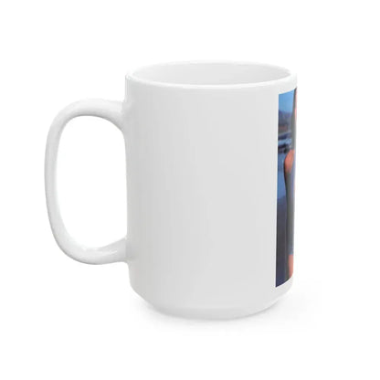 Barbara Carrera #126 (Vintage Female Icon) White Coffee Mug - Go Mug Yourself