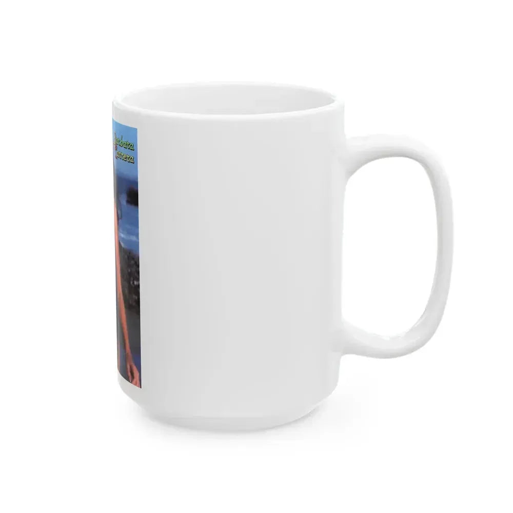 Barbara Carrera #126 (Vintage Female Icon) White Coffee Mug - Go Mug Yourself