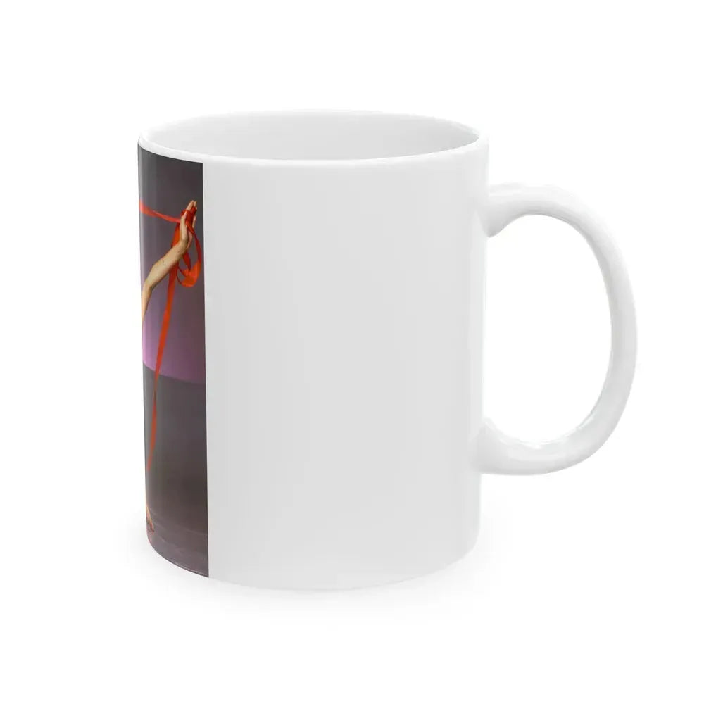 Barbara Carrera #14 (Vintage Female Icon) White Coffee Mug - Go Mug Yourself