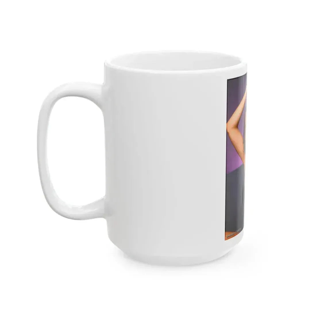 Barbara Carrera #15 (Vintage Female Icon) White Coffee Mug - Go Mug Yourself
