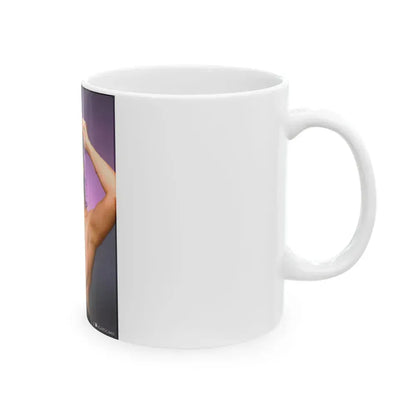 Barbara Carrera #15 (Vintage Female Icon) White Coffee Mug - Go Mug Yourself