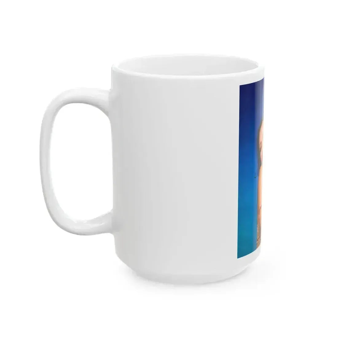 Barbara Carrera #34 (Vintage Female Icon) White Coffee Mug - Go Mug Yourself