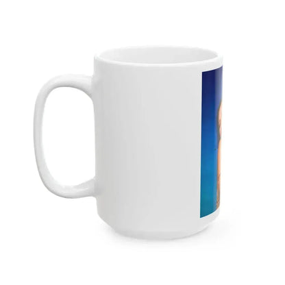 Barbara Carrera #34 (Vintage Female Icon) White Coffee Mug - Go Mug Yourself