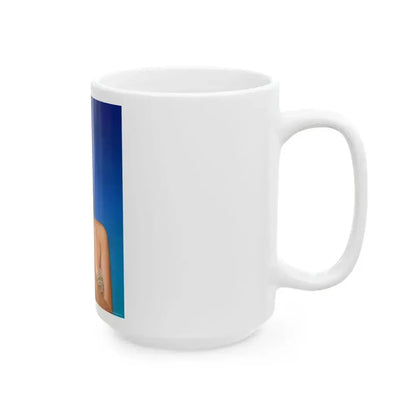 Barbara Carrera #34 (Vintage Female Icon) White Coffee Mug - Go Mug Yourself