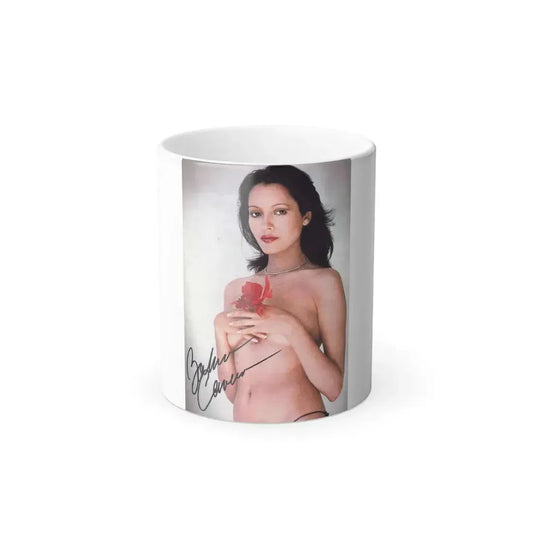 Barbara Carrera #50 (Vintage Female Icon) Color Changing Mug 11oz 11oz - Go Mug Yourself