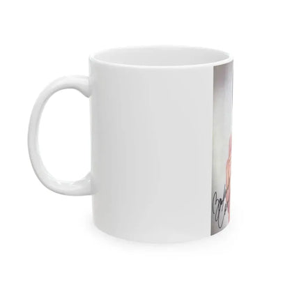 Barbara Carrera #50 (Vintage Female Icon) White Coffee Mug - Go Mug Yourself