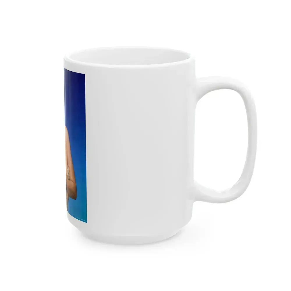 Barbara Carrera #56 (Vintage Female Icon) White Coffee Mug - Go Mug Yourself