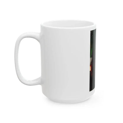 Barbara Carrera #64 (Vintage Female Icon) White Coffee Mug - Go Mug Yourself