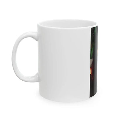 Barbara Carrera #64 (Vintage Female Icon) White Coffee Mug - Go Mug Yourself