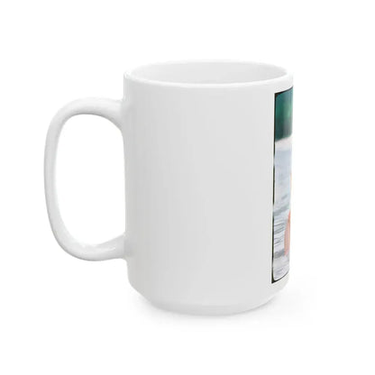 Barbara Carrera #67 (Vintage Female Icon) White Coffee Mug - Go Mug Yourself