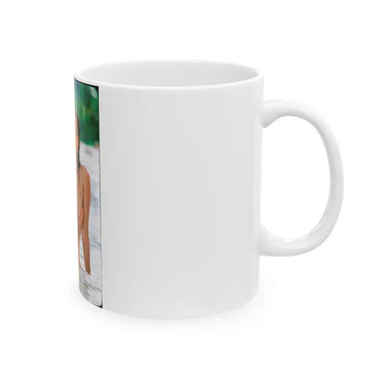 Barbara Carrera #67 (Vintage Female Icon) White Coffee Mug - Go Mug Yourself