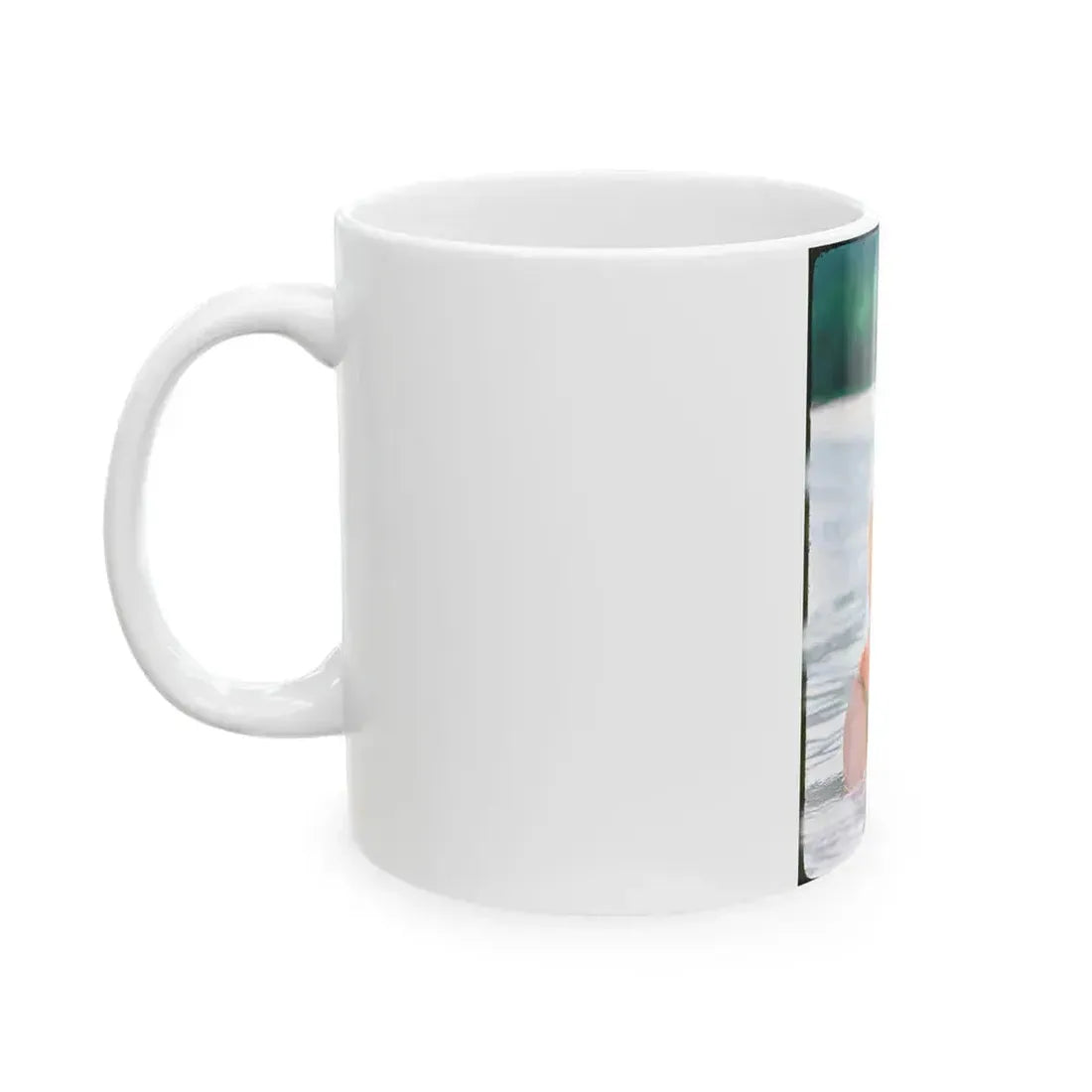 Barbara Carrera #67 (Vintage Female Icon) White Coffee Mug - Go Mug Yourself