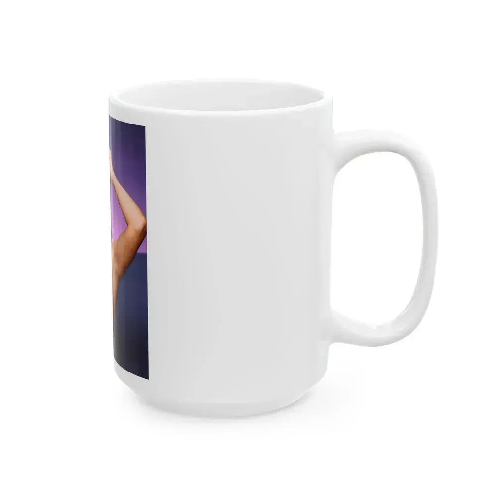 Barbara Carrera #76 (Vintage Female Icon) White Coffee Mug - Go Mug Yourself
