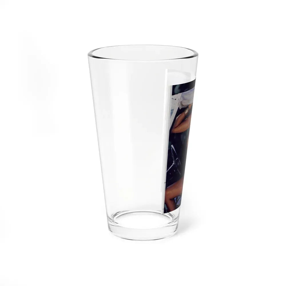 Barbara Carrera #79 - Playboy Mag. March '82 Photo (Vintage Female Icon) Pint Glass 16oz - Go Mug Yourself