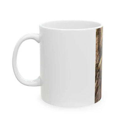 Barbara Carrera #81 (Vintage Female Icon) White Coffee Mug - Go Mug Yourself