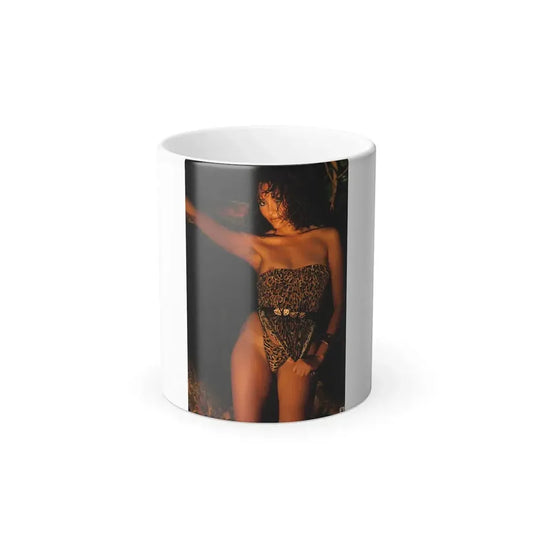 Barbara Carrera #87 (Vintage Female Icon) Color Changing Mug 11oz 11oz - Go Mug Yourself