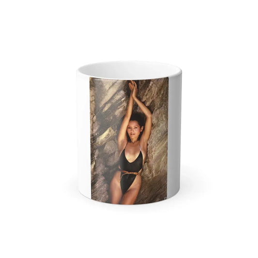 Barbara Carrera #89 (Vintage Female Icon) Color Changing Mug 11oz 11oz - Go Mug Yourself