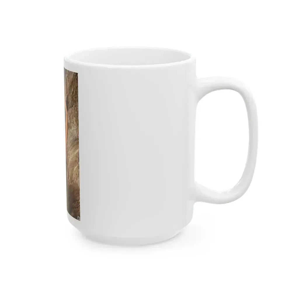 Barbara Carrera #89 (Vintage Female Icon) White Coffee Mug - Go Mug Yourself
