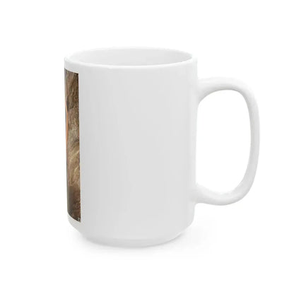 Barbara Carrera #89 (Vintage Female Icon) White Coffee Mug - Go Mug Yourself