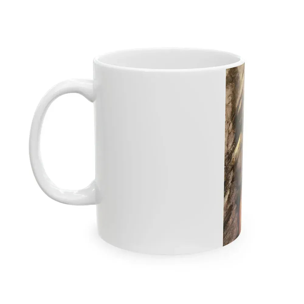 Barbara Carrera #89 (Vintage Female Icon) White Coffee Mug - Go Mug Yourself