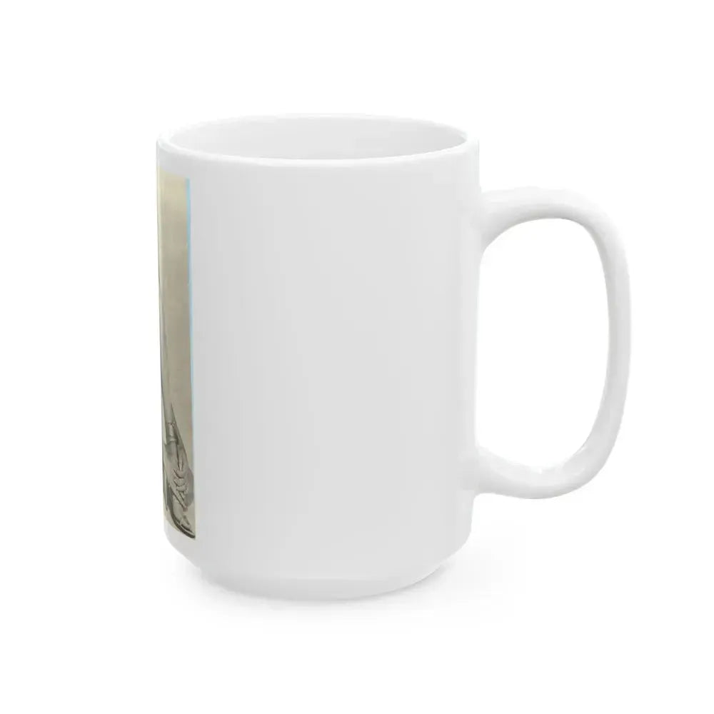 Barbara Carrera #90 (Vintage Female Icon) White Coffee Mug - Go Mug Yourself