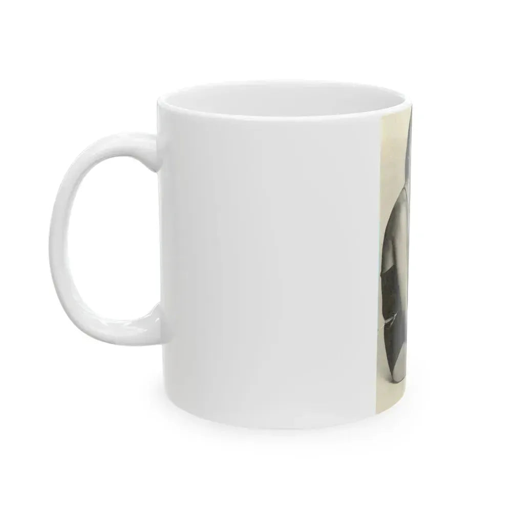 Barbara Carrera #90 (Vintage Female Icon) White Coffee Mug - Go Mug Yourself