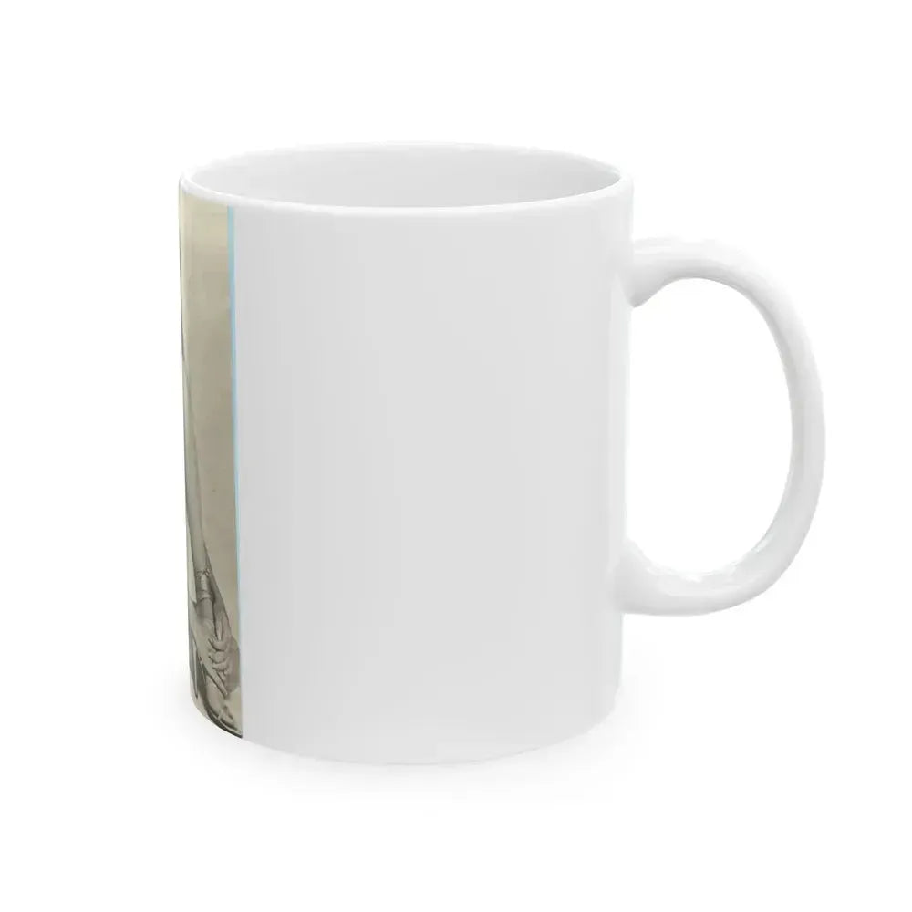 Barbara Carrera #90 (Vintage Female Icon) White Coffee Mug - Go Mug Yourself