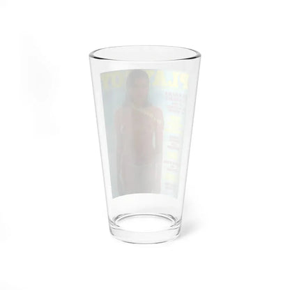 Barbara Carrera #91 - Playboy Mag. Front Cover (Vintage Female Icon) Pint Glass 16oz - Go Mug Yourself