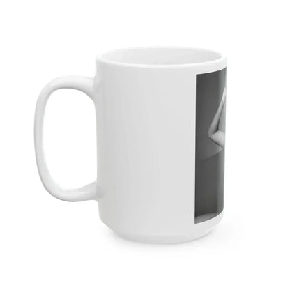Barbara Carrera #94 (Vintage Female Icon) White Coffee Mug - Go Mug Yourself