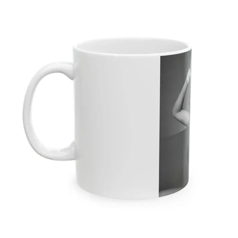 Barbara Carrera #94 (Vintage Female Icon) White Coffee Mug - Go Mug Yourself