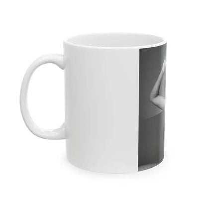 Barbara Carrera #94 (Vintage Female Icon) White Coffee Mug - Go Mug Yourself