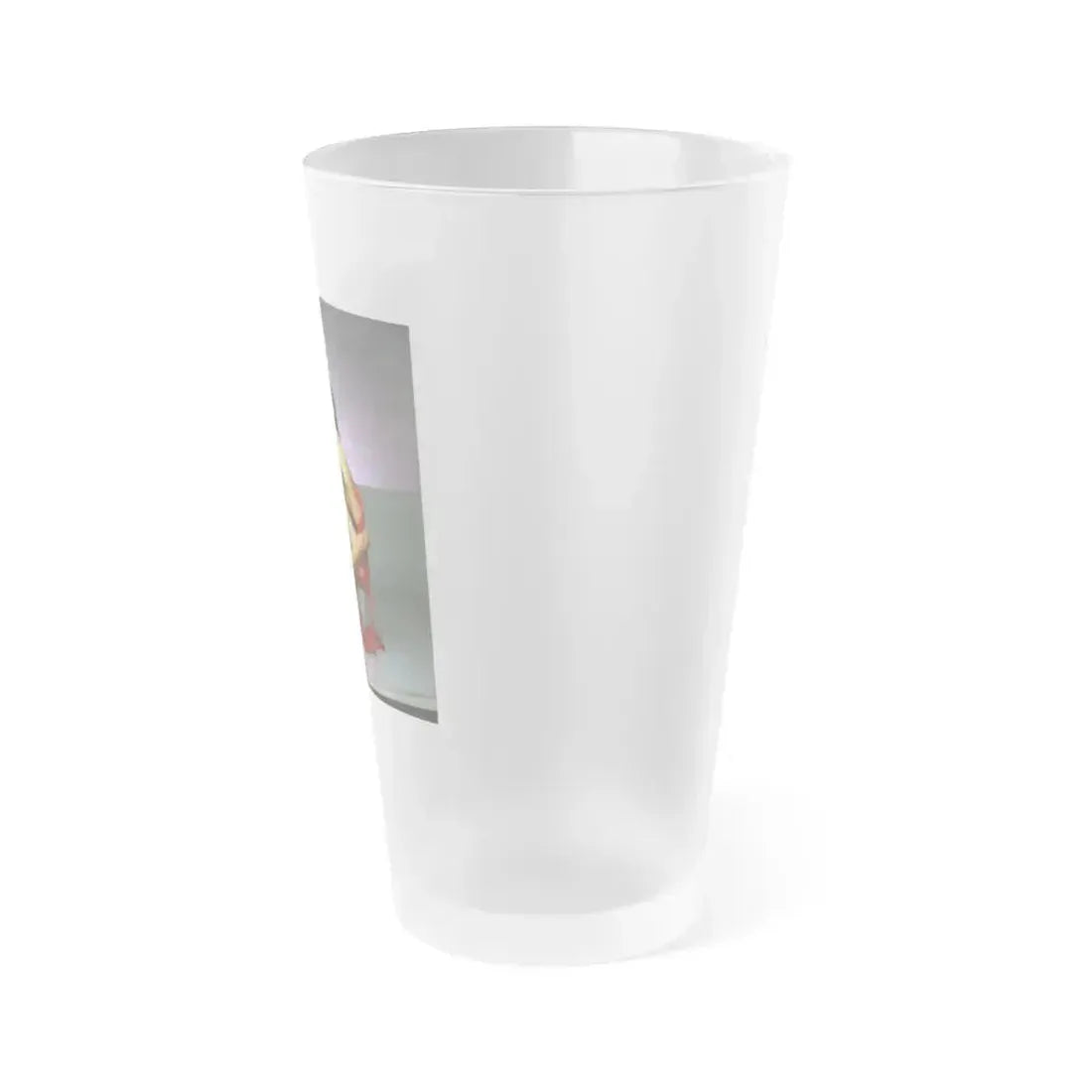 Barbara Carrera #95 (Vintage Female Icon) Frosted Pint Glass 16oz - Go Mug Yourself