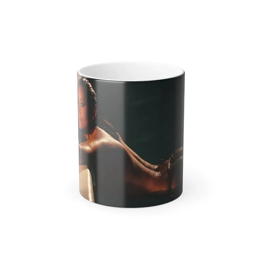 Barbara Carrera #99 (Vintage Female Icon) Color Changing Mug 11oz 11oz - Go Mug Yourself