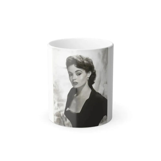 Barbara Darrow #06 (Vintage Female Icon) Color Changing Mug 11oz 11oz - Go Mug Yourself
