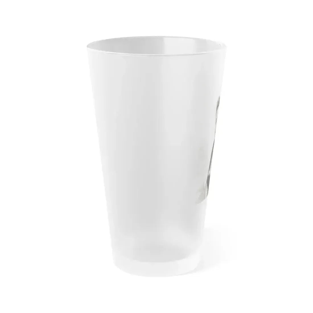 Barbara Darrow #06 (Vintage Female Icon) Frosted Pint Glass 16oz - Go Mug Yourself