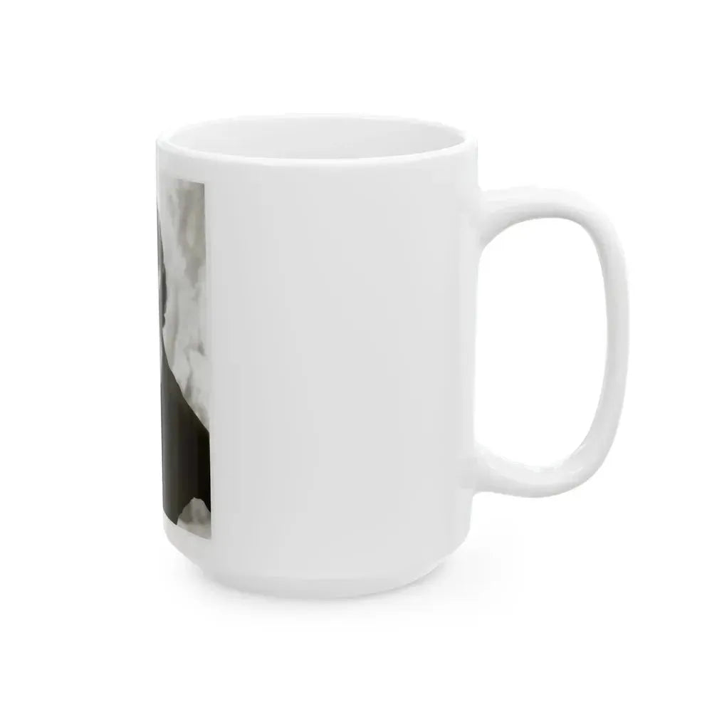 Barbara Darrow #06 (Vintage Female Icon) White Coffee Mug - Go Mug Yourself