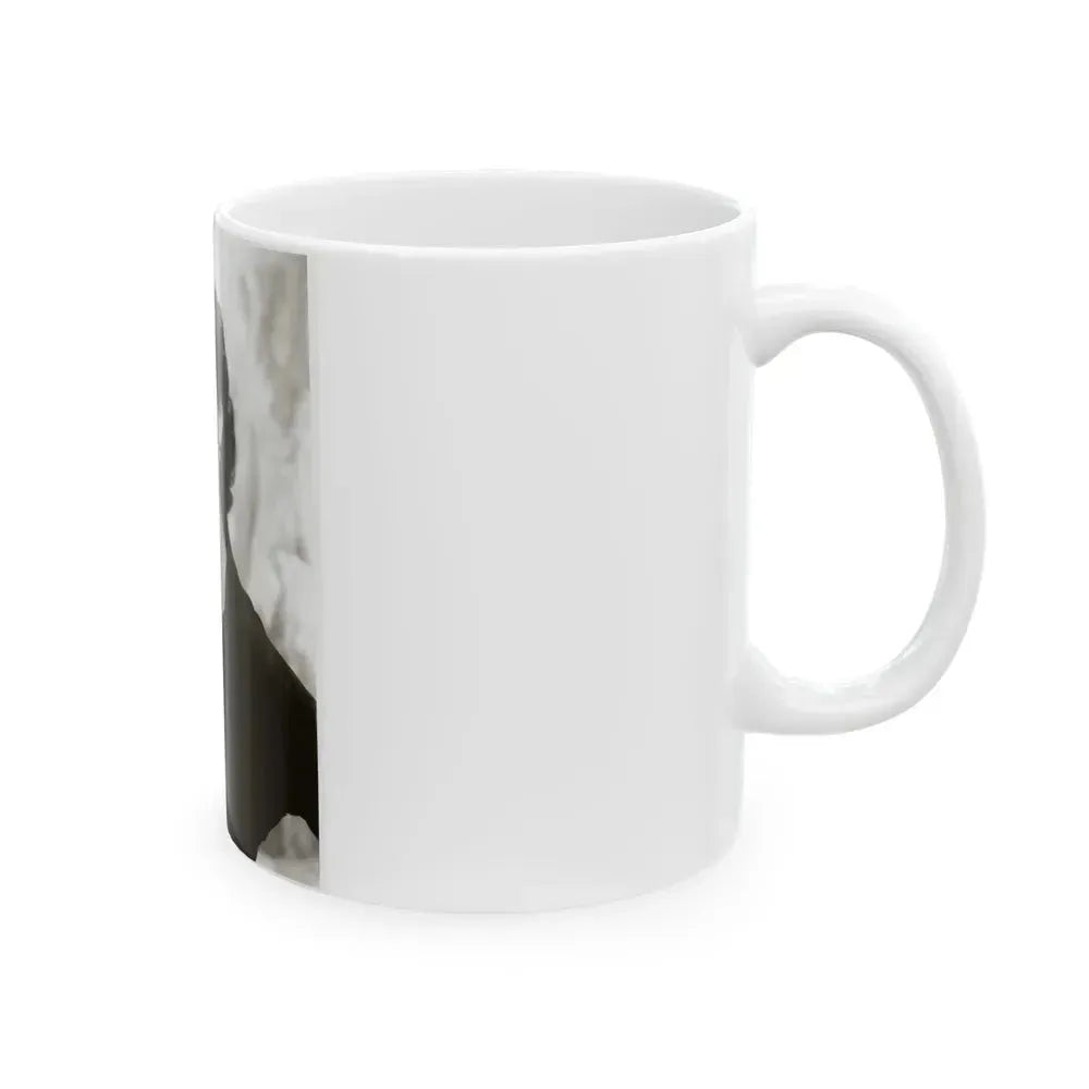 Barbara Darrow #06 (Vintage Female Icon) White Coffee Mug - Go Mug Yourself