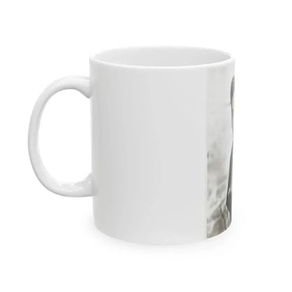 Barbara Darrow #06 (Vintage Female Icon) White Coffee Mug - Go Mug Yourself