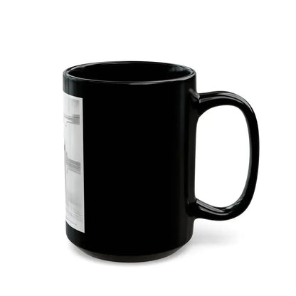 Barbara Darrow #07 (Vintage Female Icon) Black Coffee Mug - Go Mug Yourself