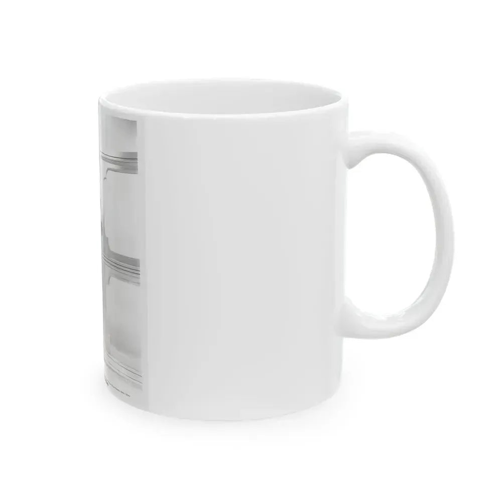 Barbara Darrow #07 (Vintage Female Icon) White Coffee Mug - Go Mug Yourself