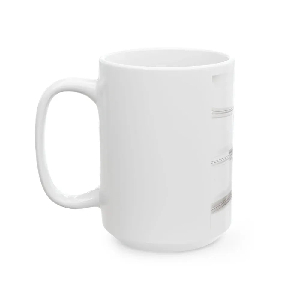 Barbara Darrow #07_1 (Vintage Female Icon) White Coffee Mug - Go Mug Yourself