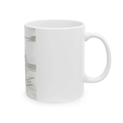 Barbara Darrow #07_1 (Vintage Female Icon) White Coffee Mug - Go Mug Yourself