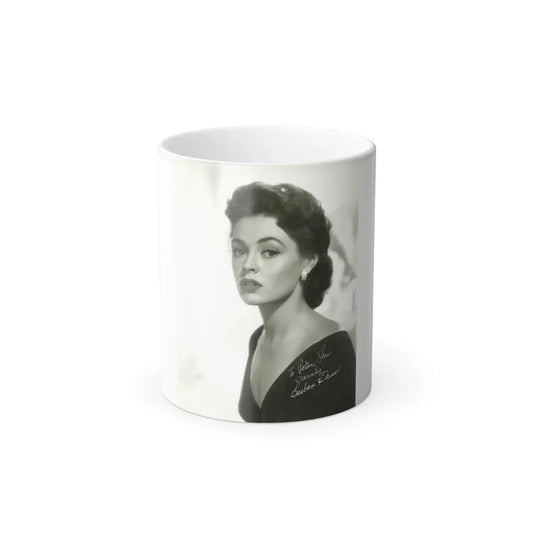 Barbara Darrow #08 (Vintage Female Icon) Color Changing Mug 11oz 11oz - Go Mug Yourself