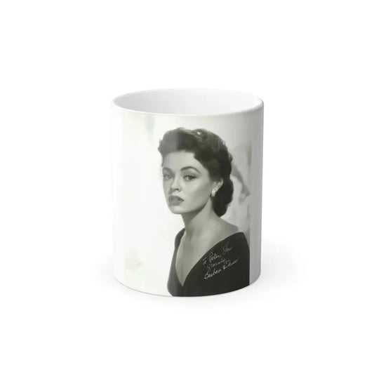 Barbara Darrow #08 (Vintage Female Icon) Color Changing Mug 11oz 11oz - Go Mug Yourself