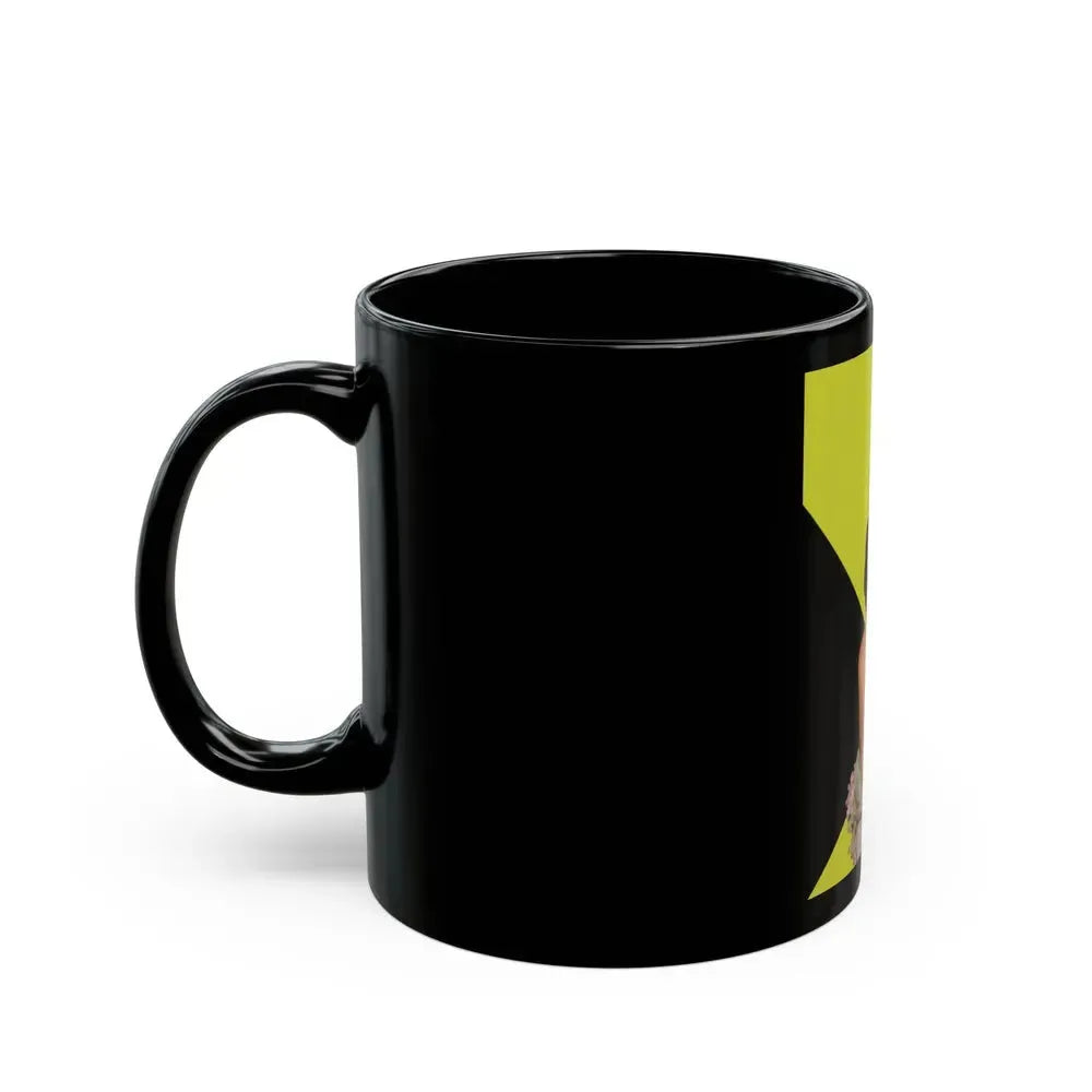 Barbara Darrow #11 (Vintage Female Icon) Black Coffee Mug - Go Mug Yourself